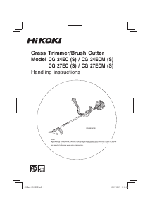 Manual Hikoki CG 24EC(S) Grass Trimmer