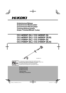 Brugsanvisning Hikoki CG 27EBSP(SL) Græstrimmer