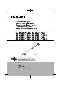 Käyttöohje Hikoki CG 27EBSP(SL) Nurmikon reunaleikkuri