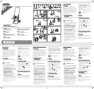 Bedienungsanleitung Florabest IAN 307040 Gartenschlauchtrommel