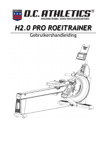 Handleiding DC Athletics H2.0 Pro Roeimachine