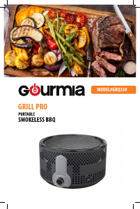 Handleiding Gourmia GBQ330 Barbecue