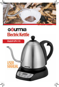 Manual Gourmia GPK510 Kettle