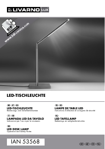 Manuale LivarnoLux IAN 53568 Lampada