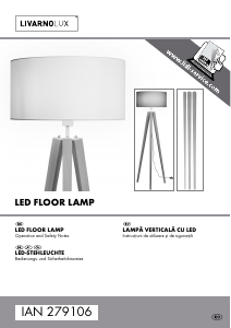 Manual LivarnoLux IAN 279106 Lampă