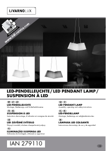 Manual de uso LivarnoLux IAN 279110 Lámpara