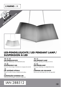 Manual de uso LivarnoLux IAN 288512 Lámpara