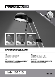 Manual LivarnoLux IAN 101510 Lamp