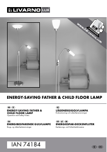 Bruksanvisning LivarnoLux IAN 74184 Lampa