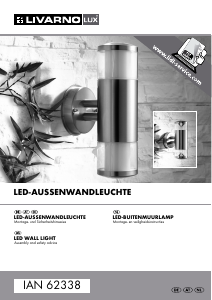 Manual LivarnoLux IAN 62338 Lamp