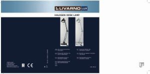 Handleiding LivarnoLux IAN 66076 Lamp