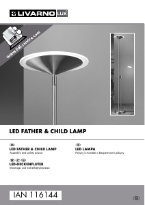 Handleiding LivarnoLux IAN 116144 Lamp
