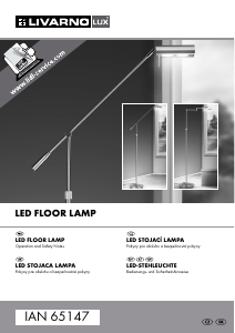 Bedienungsanleitung LivarnoLux IAN 65147 Leuchte