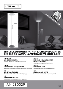 Mode d’emploi LivarnoLux IAN 280029 Lampe