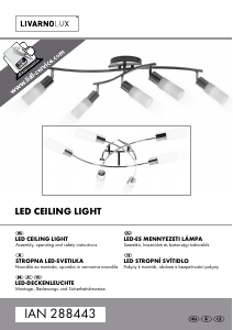 Manual LivarnoLux IAN 288443 Lamp