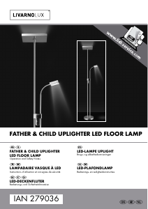 Brugsanvisning LivarnoLux IAN 279036 Lampe