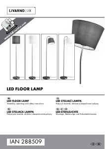 Handleiding LivarnoLux IAN 288509 Lamp