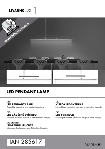 Handleiding LivarnoLux IAN 285617 Lamp