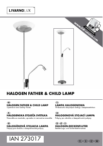Instrukcja LivarnoLux IAN 273017 Lampa