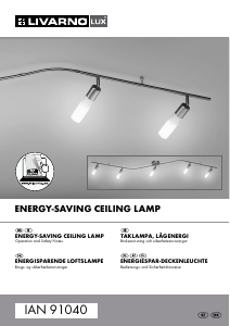 Manual LivarnoLux IAN 91040 Lamp