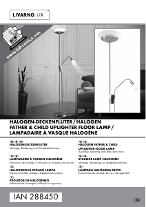 Manual LivarnoLux IAN 288450 Lamp