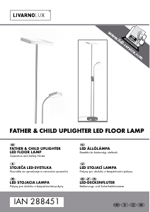 Handleiding LivarnoLux IAN 288451 Lamp