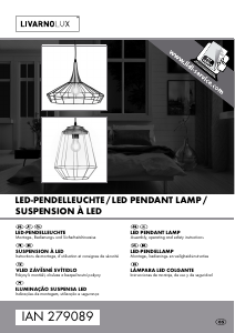 Manual LivarnoLux IAN 279089 Lamp