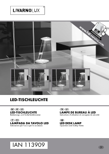 Mode d’emploi LivarnoLux IAN 113909 Lampe