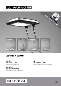 Handleiding LivarnoLux IAN 101064 Lamp