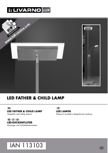 Manual LivarnoLux IAN 113103 Lamp
