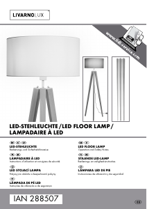 Manual de uso LivarnoLux IAN 288507 Lámpara