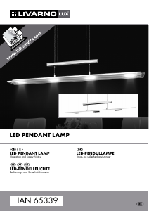 Manual LivarnoLux IAN 65339 Lamp