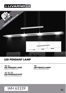 Handleiding LivarnoLux IAN 65339 Lamp