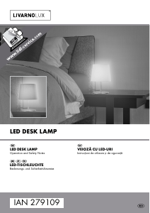 Handleiding LivarnoLux IAN 279109 Lamp