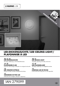 Manual LivarnoLux IAN 279099 Lamp