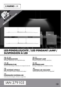 Manual LivarnoLux IAN 279103 Lamp