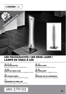 Handleiding LivarnoLux IAN 279102 Lamp