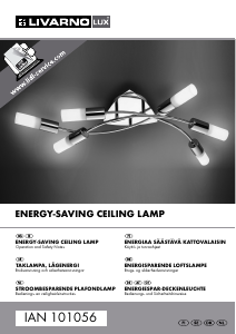 Käyttöohje LivarnoLux IAN 101056 Lamppu