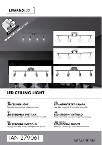 Manual LivarnoLux IAN 279061 Lamp