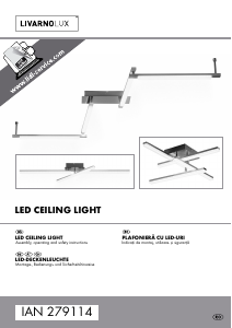 Manual LivarnoLux IAN 279114 Lamp