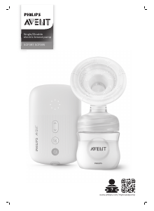 Посібник Philips SCF395 Avent Молоковідсмоктувач