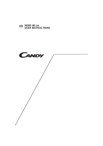Handleiding Candy PCEH665 N Kookplaat
