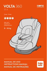 Manual de uso Babyauto ST-3 Volta 360 Asiento para bebé