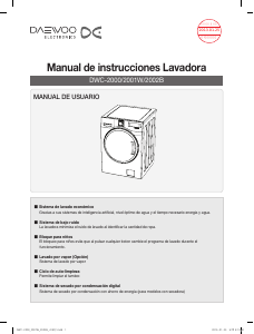 Manual de uso Daewoo DWC-2001W Lavadora