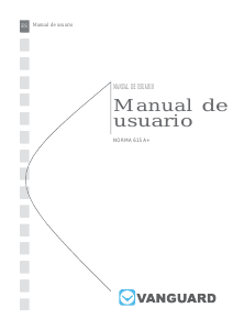 Manual de uso Vanguard Norma 615 Lavadora