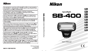 Εγχειρίδιο Nikon SB-400 Φλας