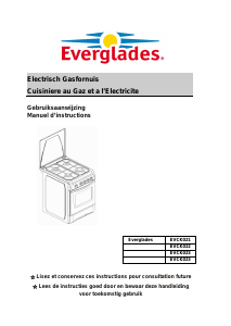 Mode d’emploi Everglades EVCK021 Cuisinière