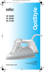 Manual Braun SI 3120 OptiStyle Ferro