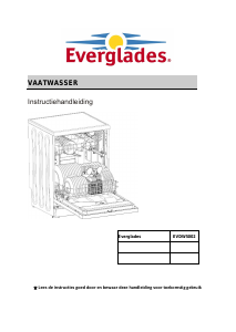 Handleiding Everglades EVDW5002 Vaatwasser