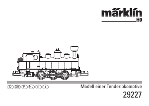 Manual de uso Märklin 29227 H0 KLVM Starter Set Electric Modelo de tren